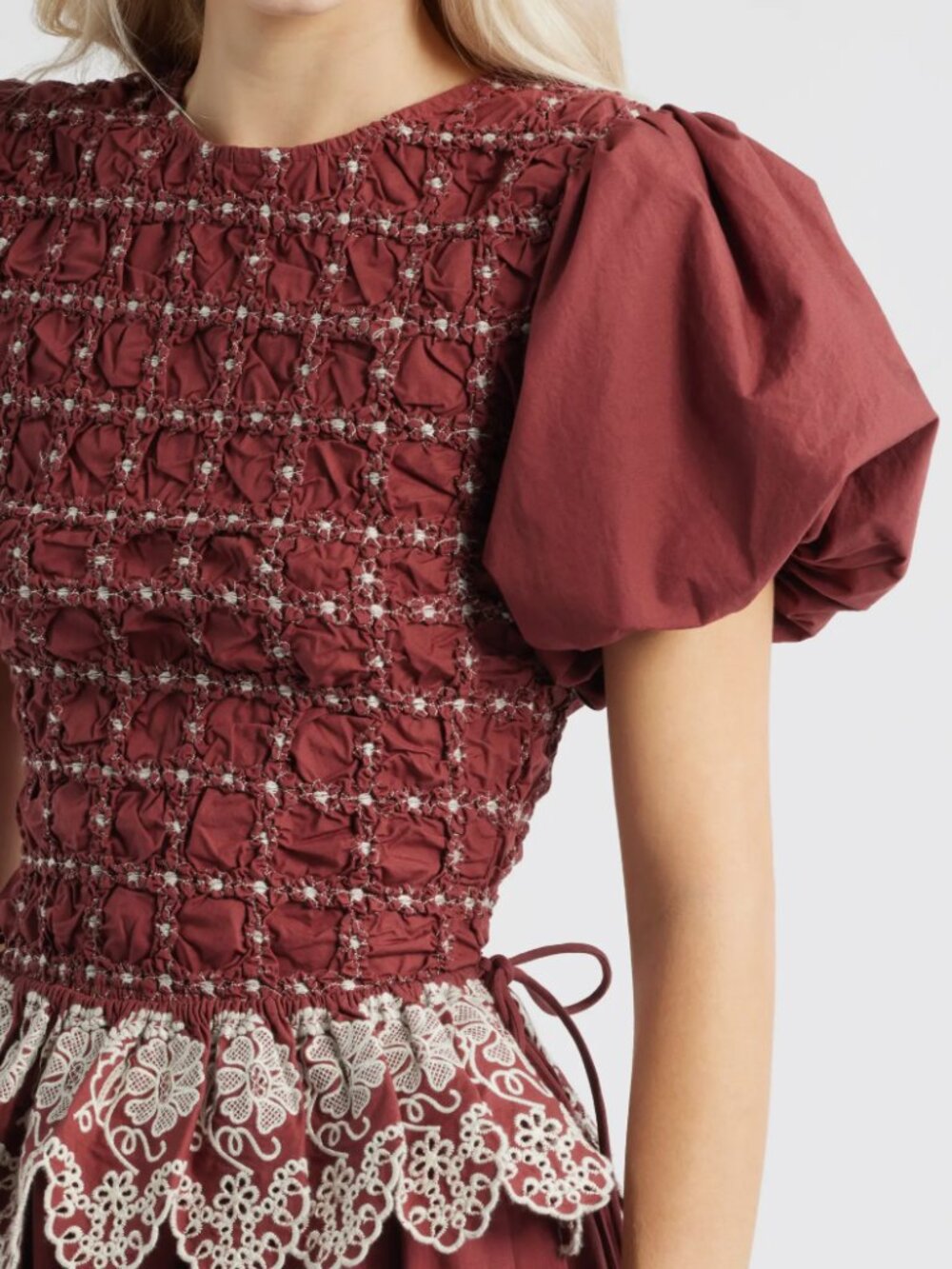 NWT GORGEOUS Damson Madder DRESS - Picture 2 of 5